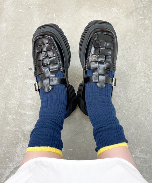 Jeffrey Campbell(ジェフリーキャンベル)の「ソックス(ソックス/靴下・レディース・ブルー/ネイビー/ホワイト・M)」の9枚目の写真