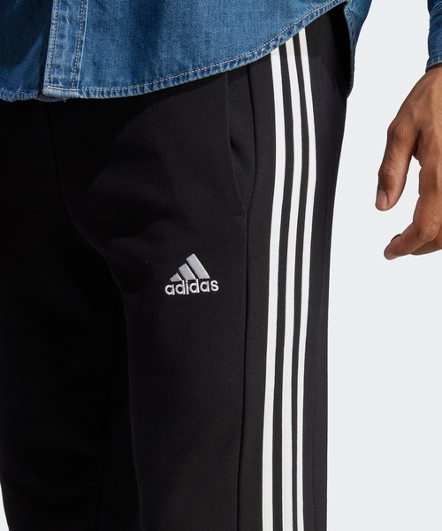 adidas(アディダス)の「エッセンシャルズ フレンチテリー テーパードカフ スリーストライプス パンツ / アディダス adidas(その他パンツ・メンズ・ブラック/ブルー・SMALL/MEDIUM/LARGE/X-LARGE/XX-LARGE/3XL/X-SMALL)」の8枚目の写真