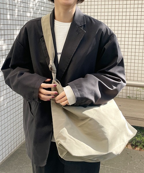 SEN TOKYO(セントーキョー)の「両結び 大容量 ワンショルダーバッグ(ショルダーバッグ・レディース・ブラック/グリーン/アイボリー・FREE)」の18枚目の写真