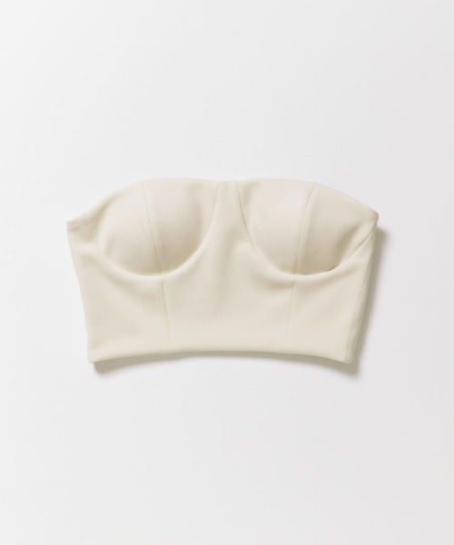 URBAN RESEARCH(アーバンリサーチ)の「ambiguous Stretch Bustier(チューブトップ・レディース・ボルドー/オフホワイト/ブラック・FREE)」の21枚目の写真