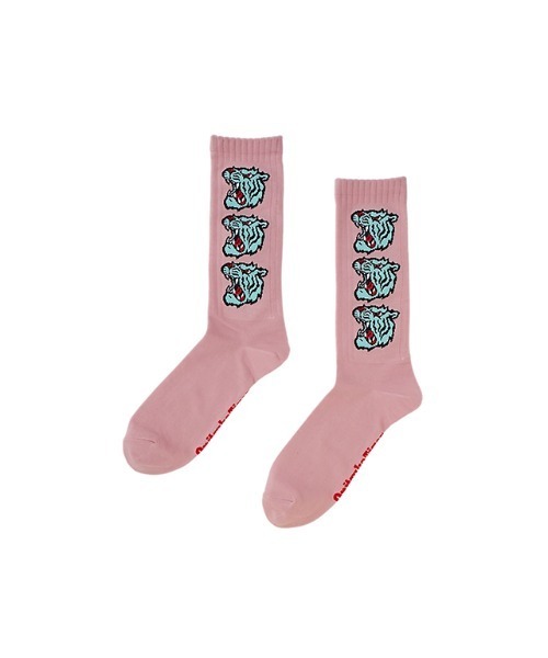 【匿名】patou onitsukatiger　靴下　ソックス　フリル　ピンクM 匿名】patou onitsukatiger靴下ソックスフリルピンクM