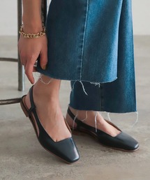 NOMBRE IMPAIR | 【Stilmoda】バックストラップサンダル(パンプス)