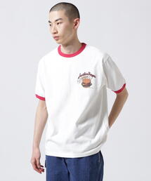 AVIREX | WEST COAST BURGER RINGER T-SHIRT / ウエスト コースト バーガー リンガー Tシャツ / AVIREX / アヴィレックス(Tシャツ/カットソー)