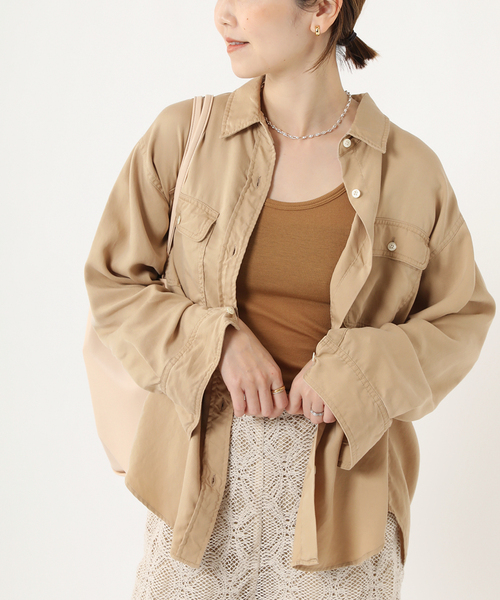 Plage プラージュ wash out シャツ Plage - plage プラージュ wash out シャツ の通販 by くーみん's shop