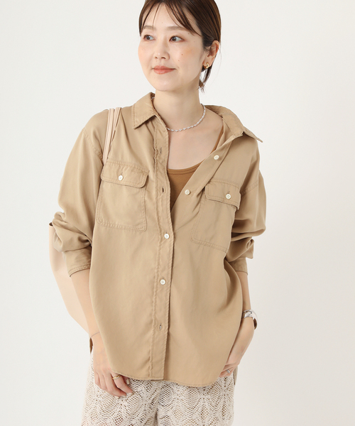 plage（プラージュ）の「glossy wash シャツ（シャツ/ブラウス）」 - WEAR