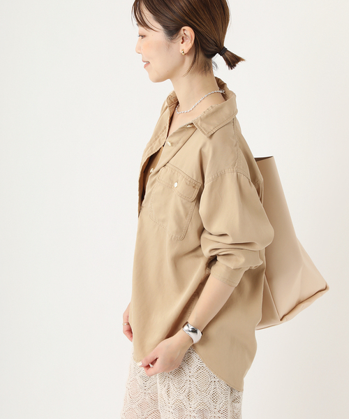 新品　プラージュ　Plage glossy wash シャツ plage（プラージュ）の「glossy wash シャツ（シャツ/ブラウス）」 - WEAR