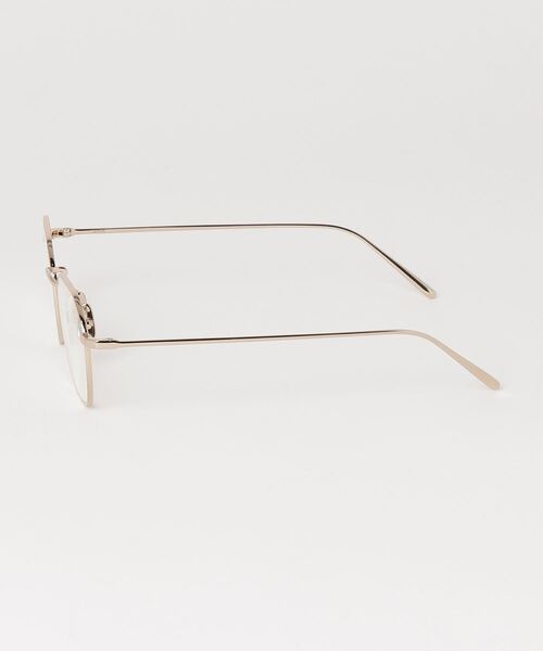 A.D.S.R.（エーディーエスアール）の「ADSR BAZ（メガネ・メンズ・ゴールド・ONE SIZE）」の2枚目の写真