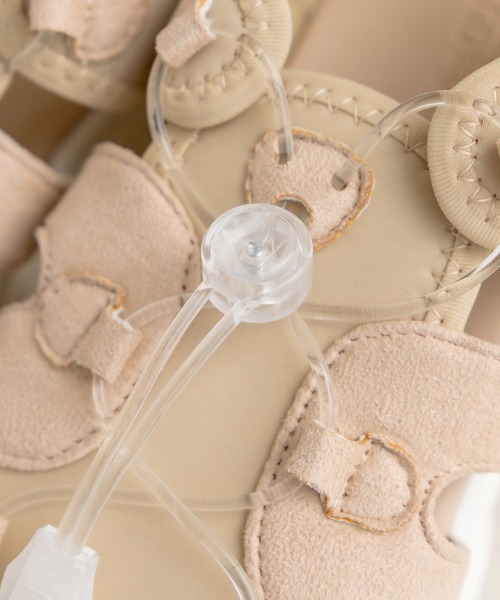 OLIVE des OLIVE（オリーブデオリーブ）の「クリアパーツスポーツサンダル（サンダル・レディース・アイボリー/ベージュ/ブラック・SMALL/MEDIUM/LARGE）」の11枚目の写真