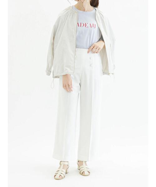 Te chichi（テチチ）の「ギャザージップブルゾン（ブルゾン・レディース・グレー/オフホワイト/ブラック・ﾌﾘ-）」の21枚目の写真