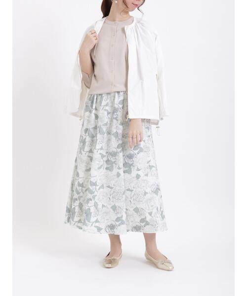 Te chichi（テチチ）の「ギャザージップブルゾン（ブルゾン・レディース・グレー/オフホワイト/ブラック・ﾌﾘ-）」の22枚目の写真