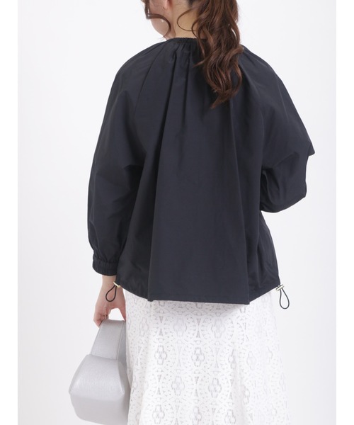 Te chichi（テチチ）の「ギャザージップブルゾン（ブルゾン・レディース・グレー/オフホワイト/ブラック・ﾌﾘ-）」の13枚目の写真