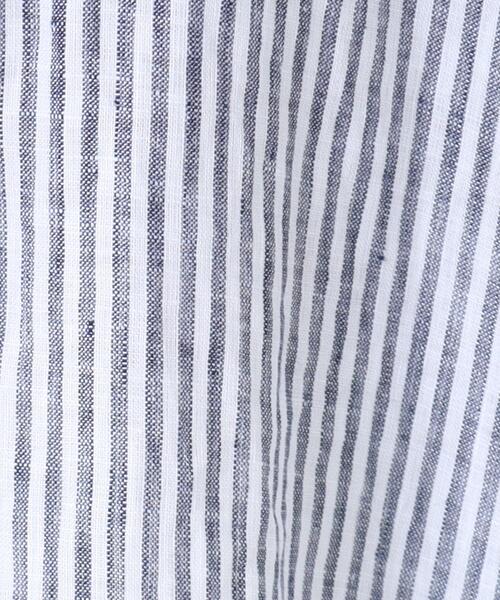 INDIVI（インディヴィ）の「◆【夏ブラウス人気1位！/麻100%/洗える】フレンチリネンシャツ（シャツ/ブラウス・レディース・ホワイト/ライトブルー/ネイビー/ピンク系/ホワイト系その他3/サンドベージュ・34/05/12/38/15 /13/19）」の19枚目の写真