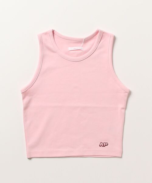 atmos pink(アトモスピンク)の「atmos pink ベーシックタンクトップ(タンクトップ・レディース・ブラウン/ピンク/ホワイト・FREE)」の3枚目の写真