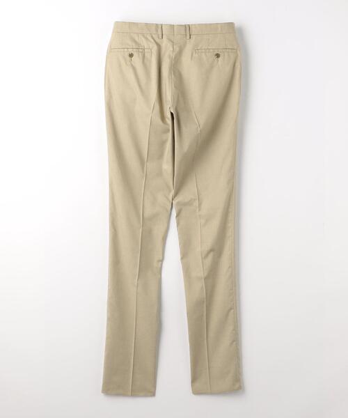 green label relaxing（グリーンレーベルリラクシング）の「シャークスキン スリム スラックス -ストレッチ・接触冷感・クリースキープ・ウエストアジャスター-（スラックス・メンズ・グレー/ベージュ/ネイビー・XS/S/M/L/XL）」の21枚目の写真