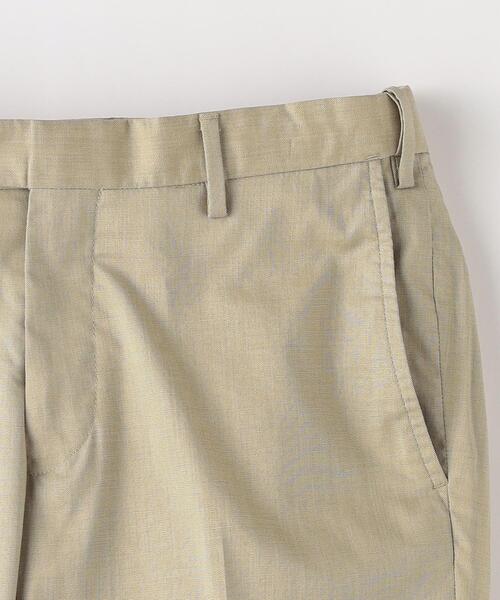 green label relaxing（グリーンレーベルリラクシング）の「シャークスキン スリム スラックス -ストレッチ・接触冷感・クリースキープ・ウエストアジャスター-（スラックス・メンズ・グレー/ベージュ/ネイビー・XS/S/M/L/XL）」の22枚目の写真