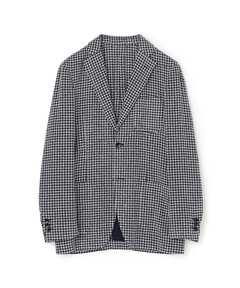 IENA LA BOUCLE チェックノーカラーコート◇（ノーカラーコート