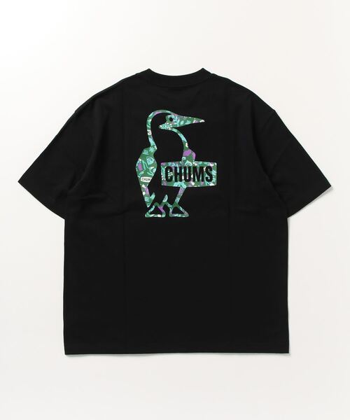 CHUMS(チャムス)の「CHUMS/チャムス CHUMS × SAYORI WADA コラボレーションTシャツ/ビッグシルエット/オーバーサイズ/無地/バックプリントTシャツ CH11-2200(Tシャツ/カットソー・レディース・ホワイト/ブラック・M/L)」の3枚目の写真