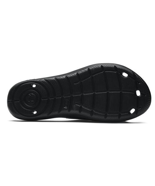 UNDER ARMOUR（アンダーアーマー）の「UAロッカーIV スライド（ライフスタイル/メンズ）（サンダル・メンズ・ブラック・30.0cm/25.0cm/26.0cm/27.0cm/28.0cm/29.0cm）」の2枚目の写真