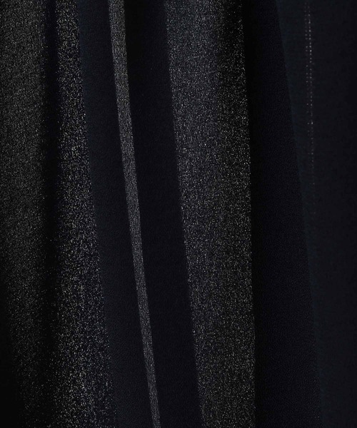 31 Sons de mode（トランテアン　ソン　ドゥ　モード）の「ジョーゼットギャザーブルゾン（ブルゾン・レディース・クリーム/ネイビー・フリー）」の18枚目の写真