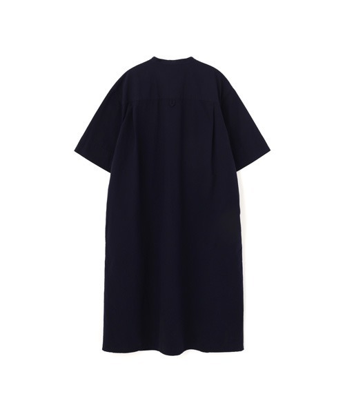 マーガレットハウエル　MHL　SANDED COTTON LINEN ワンピース MHL./SANDED COTTON LINEN OP (CHARCOAL)