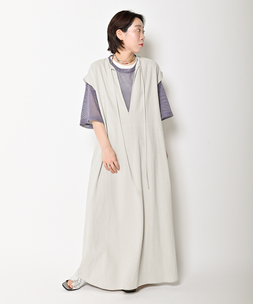 CITYSHOP（シティーショップ）の「RUSSELL NET Tシャツ（Tシャツ/カットソー・レディース・ブラック/サックスブルー・FREE）」の15枚目の写真