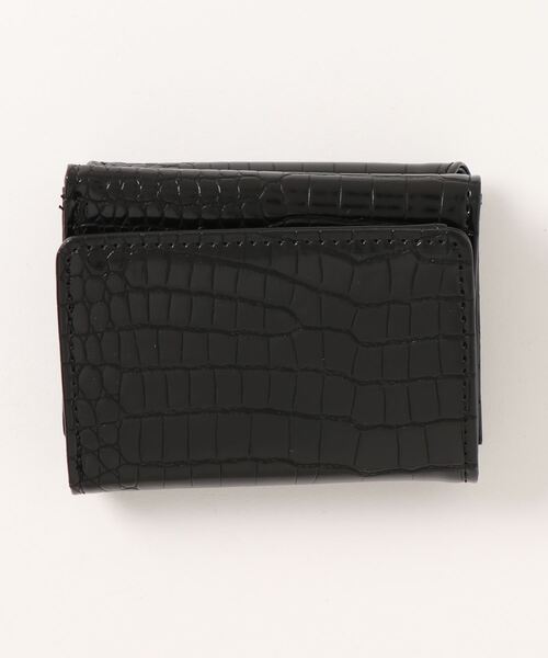 X-girl(エックスガール)の「【X-girl /エックスガール】 FAUX CROC MINI WALLET(財布・レディース・パープル系その他/ライトブルー/ブラック・FREE)」の7枚目の写真