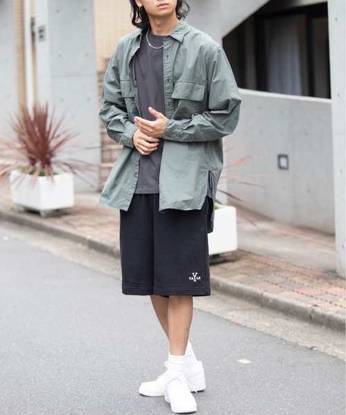 SETUP7（セットアップセブン）の「【YALE】SWEAT SHORTS YALE-085（スウェットパンツ・メンズ・ブラック/グレー・M/L/XL）」の7枚目の写真