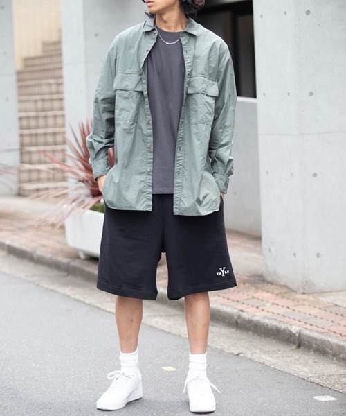 SETUP7（セットアップセブン）の「【YALE】SWEAT SHORTS YALE-085（スウェットパンツ・メンズ・ブラック/グレー・M/L/XL）」の8枚目の写真