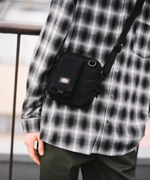 Dickies(ディッキーズ)の「Dickies CDRY SQUARE SHOULDER BAG(ショルダーバッグ・メンズ・ブラック/ブラウン・FREE)」の8枚目の写真