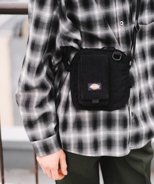 Dickies(ディッキーズ)の「Dickies CDRY SQUARE SHOULDER BAG(ショルダーバッグ・メンズ・ブラック/ブラウン・FREE)」の5枚目の写真