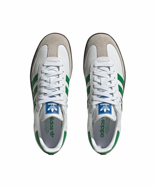 adidas（アディダス）の「adidas / SAMBA OG（スニーカー・メンズ・ホワイト/ブラック/グリーン・28.5/26.5/27.5）」の5枚目の写真