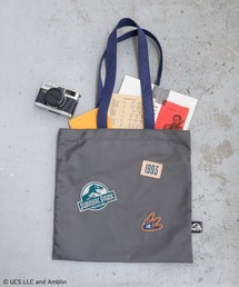 Universal Filmarket（ユニバーサルフィルマーケット）の「【Universal Filmarket】ジュラシック・パーク　ワッペントートバッグ（トートバッグ）」