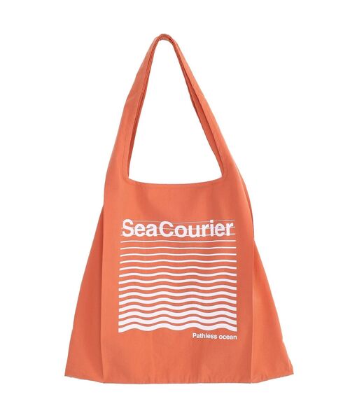 Ungrid（アングリッド）の「カラーロゴエコBAG（トートバッグ・レディース・アイボリー/グリーン/オレンジ・FREE）」の6枚目の写真