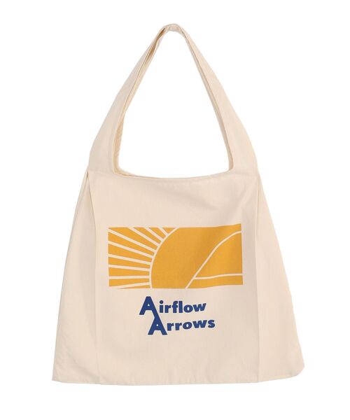 Ungrid（アングリッド）の「カラーロゴエコBAG（トートバッグ・レディース・アイボリー/グリーン/オレンジ・FREE）」の8枚目の写真