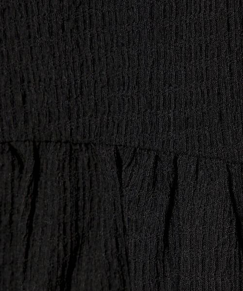 mysty woman(ミスティウーマン)の「ペプラムパフスリーブチュニック 964518(Tシャツ/カットソー・レディース・ブラック/サックスブルー/オフホワイト・FREE)」の19枚目の写真