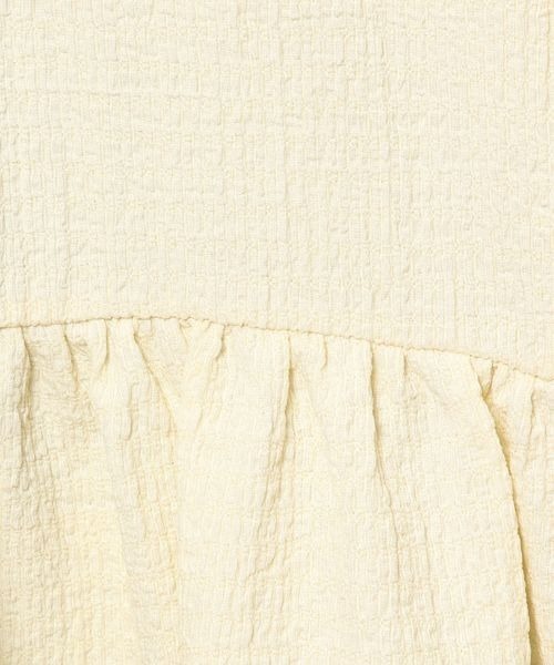 mysty woman(ミスティウーマン)の「ペプラムパフスリーブチュニック 964518(Tシャツ/カットソー・レディース・ブラック/サックスブルー/オフホワイト・FREE)」の20枚目の写真