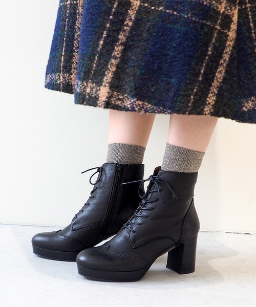 おまけブーツ確認用 楽天市場】ブーツ あったか チャンキーヒール 7cmヒール 裏起毛