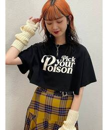 jouetie | ロゴクロップドTシャツ(Tシャツ/カットソー)