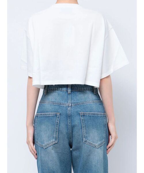 jouetie(ジュエティ)の「ロゴクロップドTシャツ(Tシャツ/カットソー・レディース・ブラック/オフホワイト/ブルー・MEDIUM)」の21枚目の写真