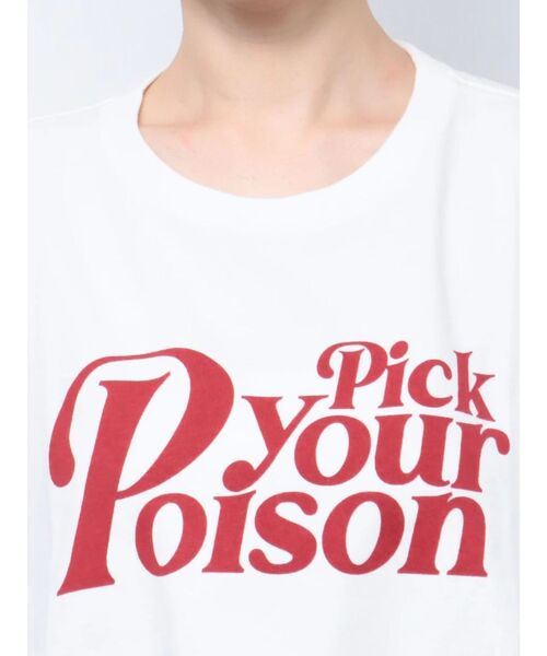 jouetie(ジュエティ)の「ロゴクロップドTシャツ(Tシャツ/カットソー・レディース・ブラック/オフホワイト/ブルー・MEDIUM)」の8枚目の写真