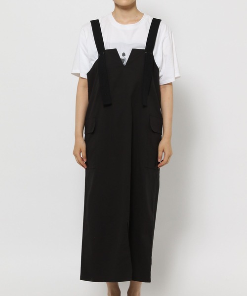 LEPSIM(レプシィム)の「2WAYミリタリージャンスカ 961519(ジャンパースカート・レディース・ブラック/カーキ/ベージュ/ブラウン・FREE)」の15枚目の写真