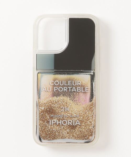【セール】【IPHORIA アイフォリア】 アイフォンケース iPhone 12 mini対応 Liquid Case for Apple iPhone 12 mini - Nailpolish Couleur Au Portable collection（スマホケース/カバー）｜iphoria（アイフォリア）