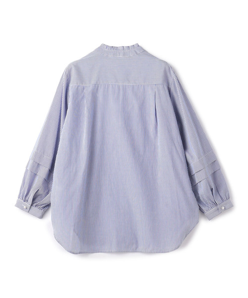 LE SOUK HOLIDAY(ルスークホリデー)の「タックスリーブブラウス(シャツ/ブラウス・レディース・ブルー/ブラック・L/M)」の17枚目の写真