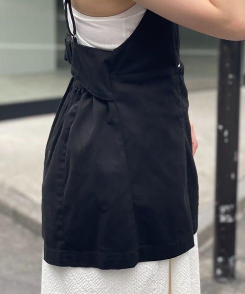 CIAOPANIC（チャオパニック）の「デニムミリタリーカットアウトビスチェ（キャミソール・レディース・ブラック/カーキ/ブルー・FREE）」の16枚目の写真