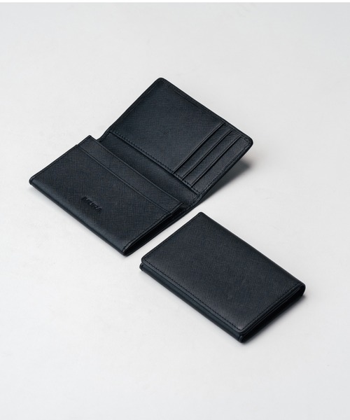 MURA（ムラ）の「サフィアーノレザー 本革 名刺入れ（名刺入れ・メンズ・キャメル/グリーン/ブラック/ダークブラウン・FREE）」の7枚目の写真