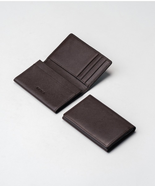 MURA（ムラ）の「サフィアーノレザー 本革 名刺入れ（名刺入れ・メンズ・キャメル/グリーン/ブラック/ダークブラウン・FREE）」の8枚目の写真