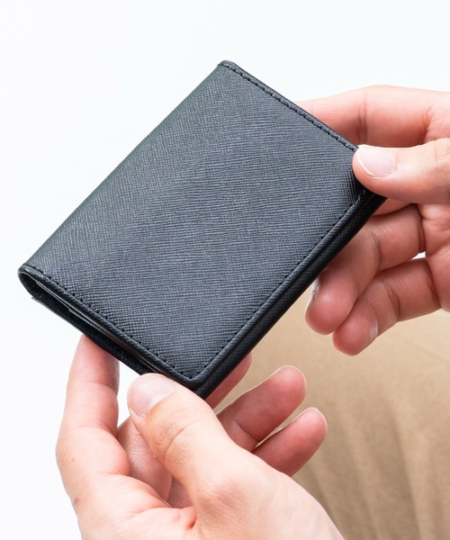 MURA（ムラ）の「サフィアーノレザー 本革 名刺入れ（名刺入れ・メンズ・キャメル/グリーン/ブラック/ダークブラウン・FREE）」の14枚目の写真