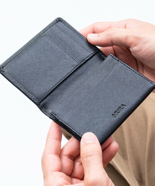 MURA（ムラ）の「サフィアーノレザー 本革 名刺入れ（名刺入れ・メンズ・キャメル/グリーン/ブラック/ダークブラウン・FREE）」の16枚目の写真