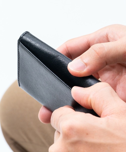 MURA（ムラ）の「サフィアーノレザー 本革 名刺入れ（名刺入れ・メンズ・キャメル/グリーン/ブラック/ダークブラウン・FREE）」の15枚目の写真