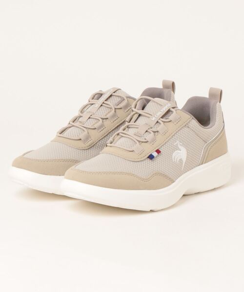 le coq sportif(ルコックスポルティフ)の「《le coq sportif》ラローヌ(スニーカー・レディース・ベージュ/グレー/ブラック・23.5cm/25.0cm/22.5cm/24.0cm/23.0cm/24.5cm)」の3枚目の写真